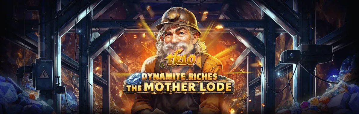 Dynamite Riches The Mother Lode slot gameplay interface